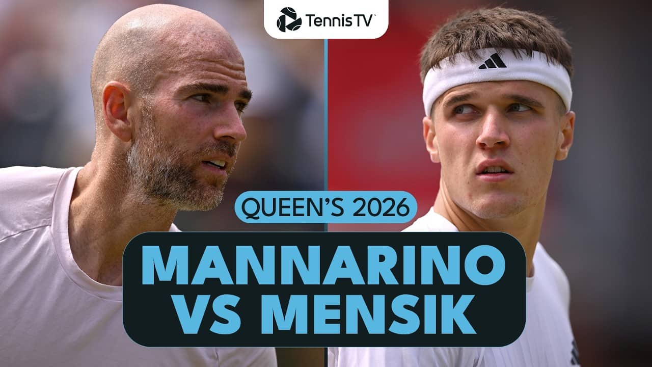 Jakub Mensik Battles Adrian Mannarino ⚔️ | Queen's 2026 Highlights