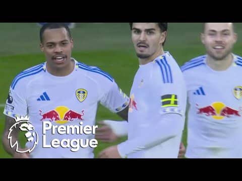 Lukas Nmecha gives Leeds shock lead over Aston Villa | Premier League | NBC Sports