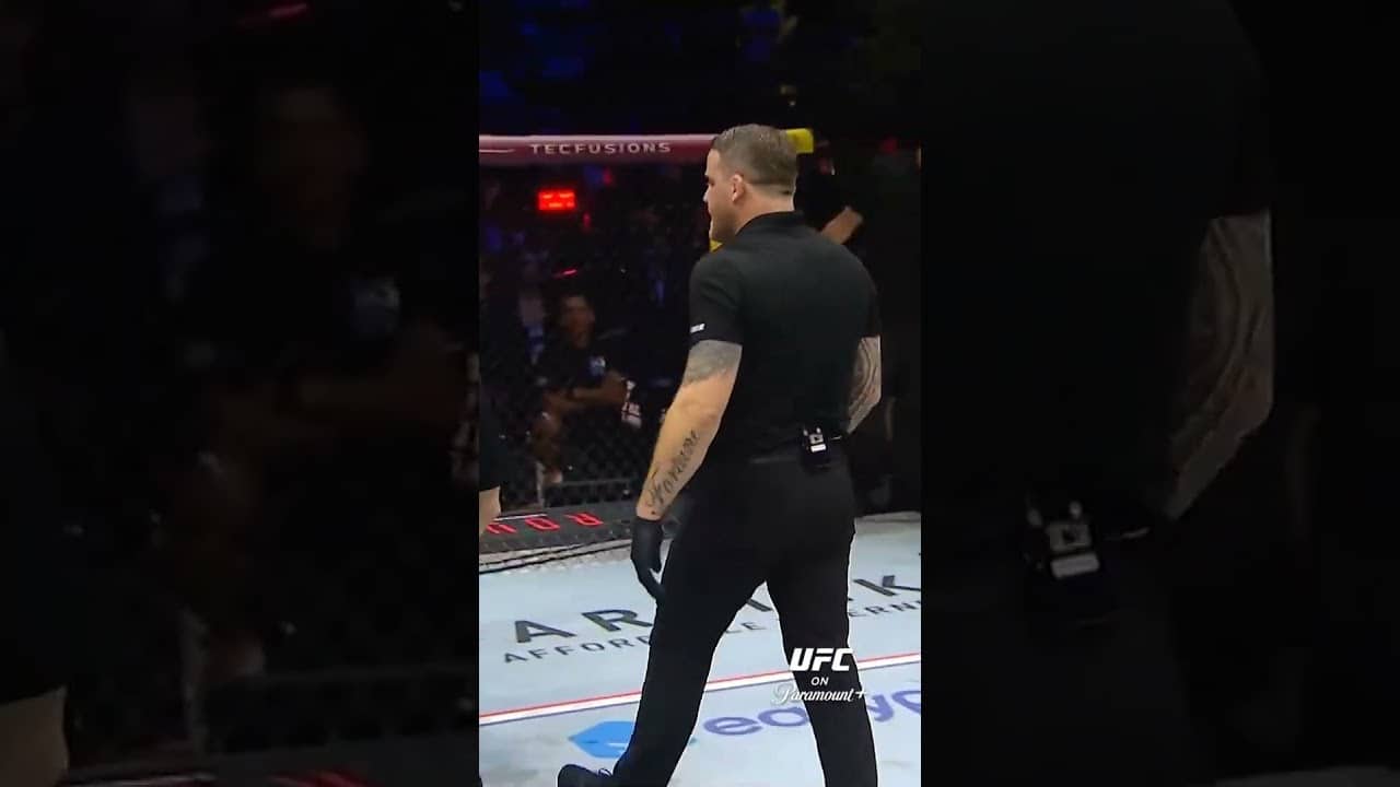 DOCTOR STOPPAGE... #ufcwhitehouse