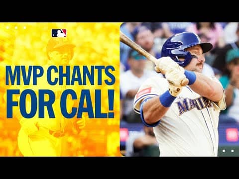 Cal Raleigh singles in his final regular season at-bat of his MAGICAL 2025 season! 👏