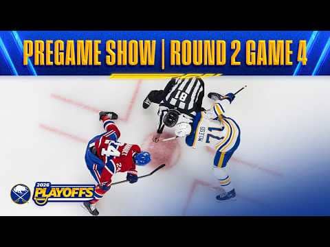 LIVE: Pregame Show | Round 2, Game 4 | May 12, 2026