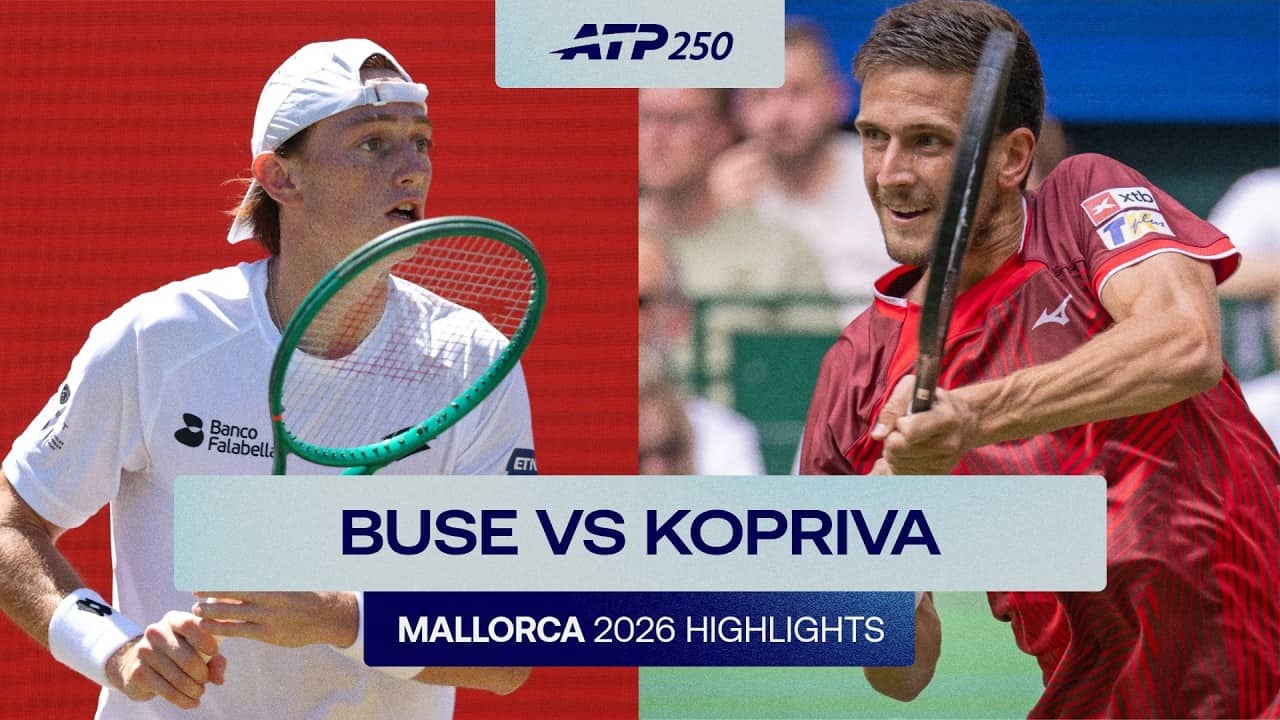 Ignacio Buse vs Vit Kopriva Highlights | Mallorca 2026 Round 2