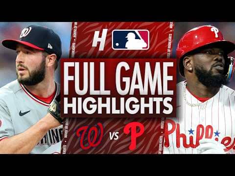 Washington Nationals vs Philadelphia Phillies - FULL GAME HIGHLIGHTS 🔥 March 31, 2026 MLB Season
