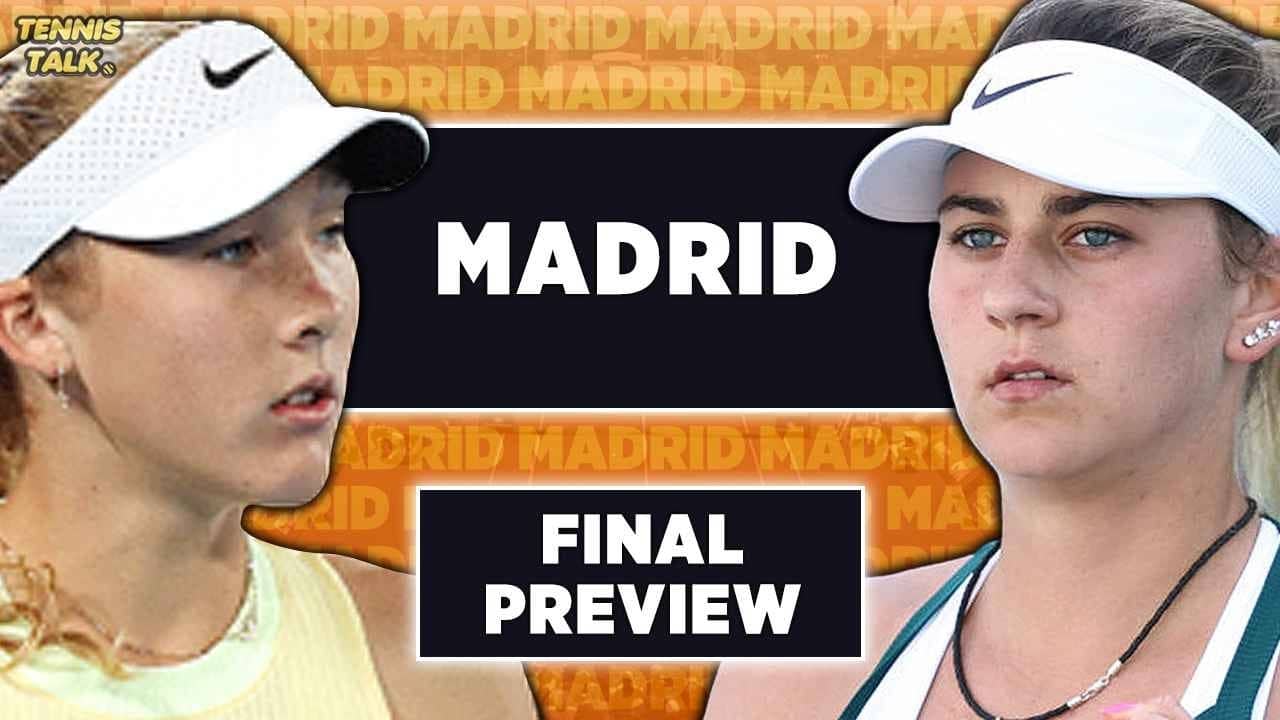 Andreeva vs Kostyuk | WTA Madrid 2026 Final | Tennis Talk Preview