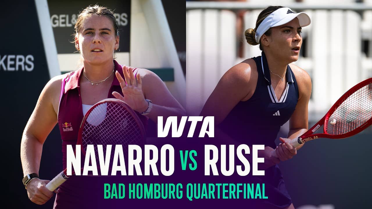 Emma Navarro vs. Elena-Gabriela Ruse | 2026 Bad Homburg Quarterfinals | WTA Match Highlights