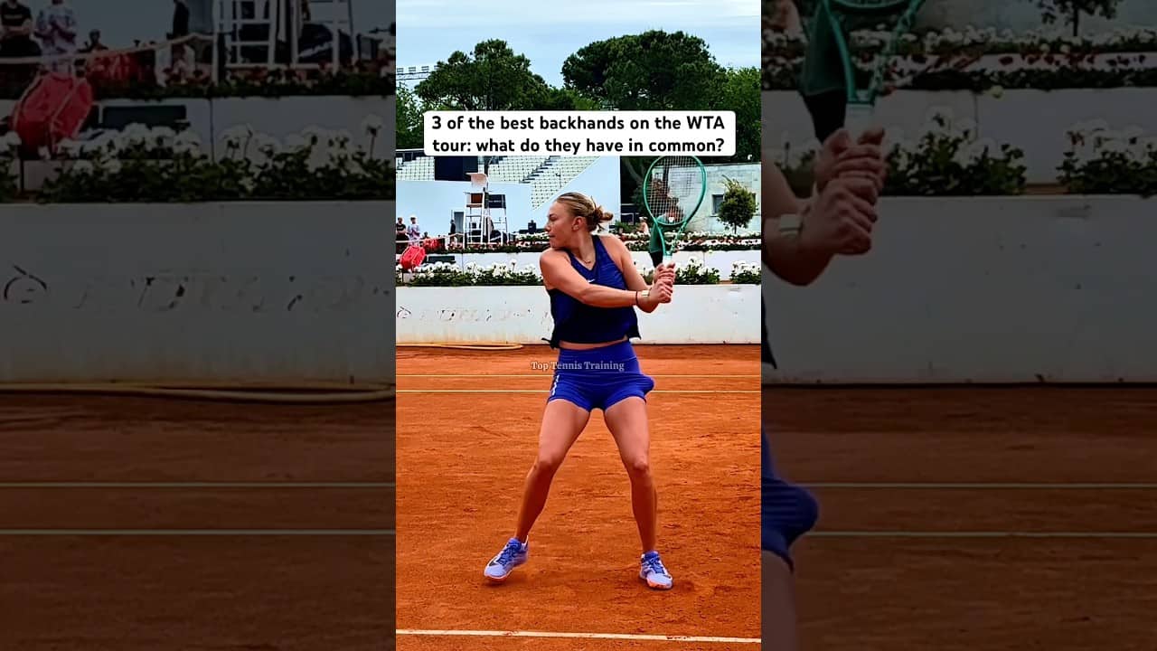 What do these great backhands all have in common?