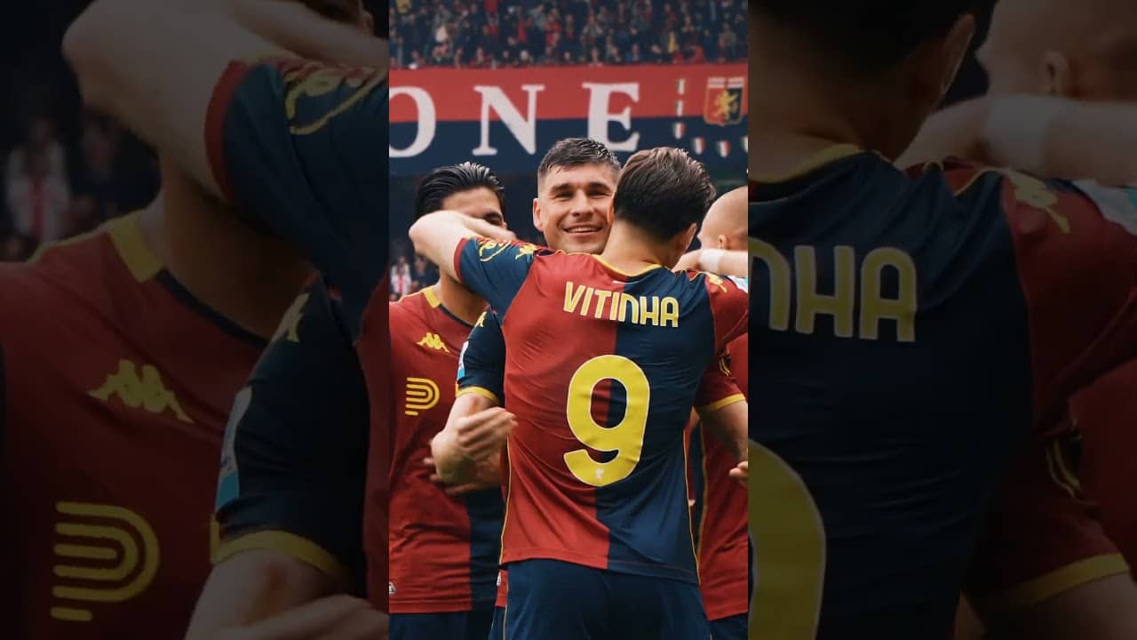 Il GOL di MALINOVSKYI ➕3️⃣🔴🔵 #genoa #seriea