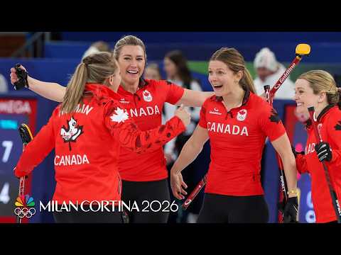 Canada defeats South Korea to earn women's curling semis berth | Winter Olympics 2026 | NBC Sports