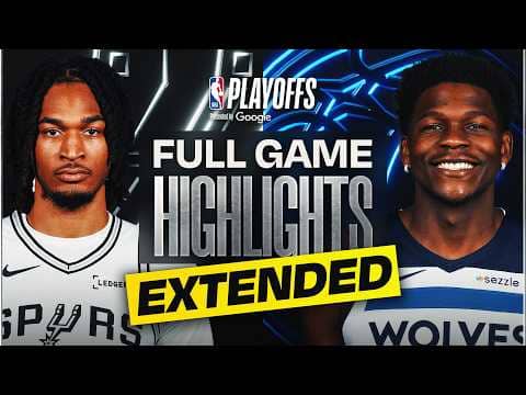 EXTENDED: #2 SPURS at #6 TIMBERWOLVES | FULL GAME 2 HIGHLIGHTS | May 10, 2026