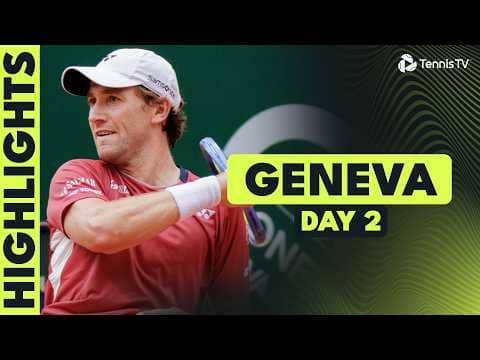 Ruud & Brooksby Clash; Popyrin, Collignon, Munar & Djere Feature | Geneva 2026 Day 2 Highlights