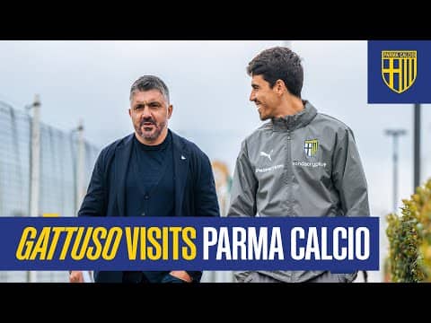 A Special Visit from Italy’s National Team Coach Gennaro Gattuso | Parma Calcio Training Day