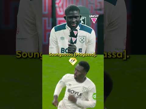 Jarrod Bowen, Freddie Potts & Aaron Wan Bissaka ✅