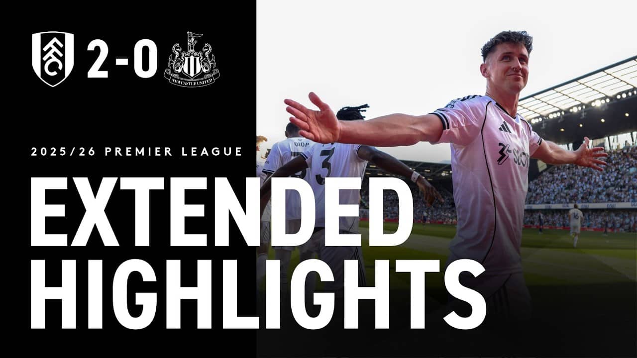 Trademark Top Bins From Tom Cairney | Fulham beat Newcastle on final day of season at Craven Cottage