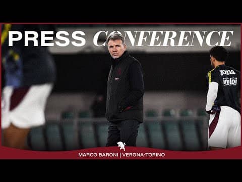 HELLAS VERONA-TORINO | PRESS CONFERENCE | MARCO BARONI