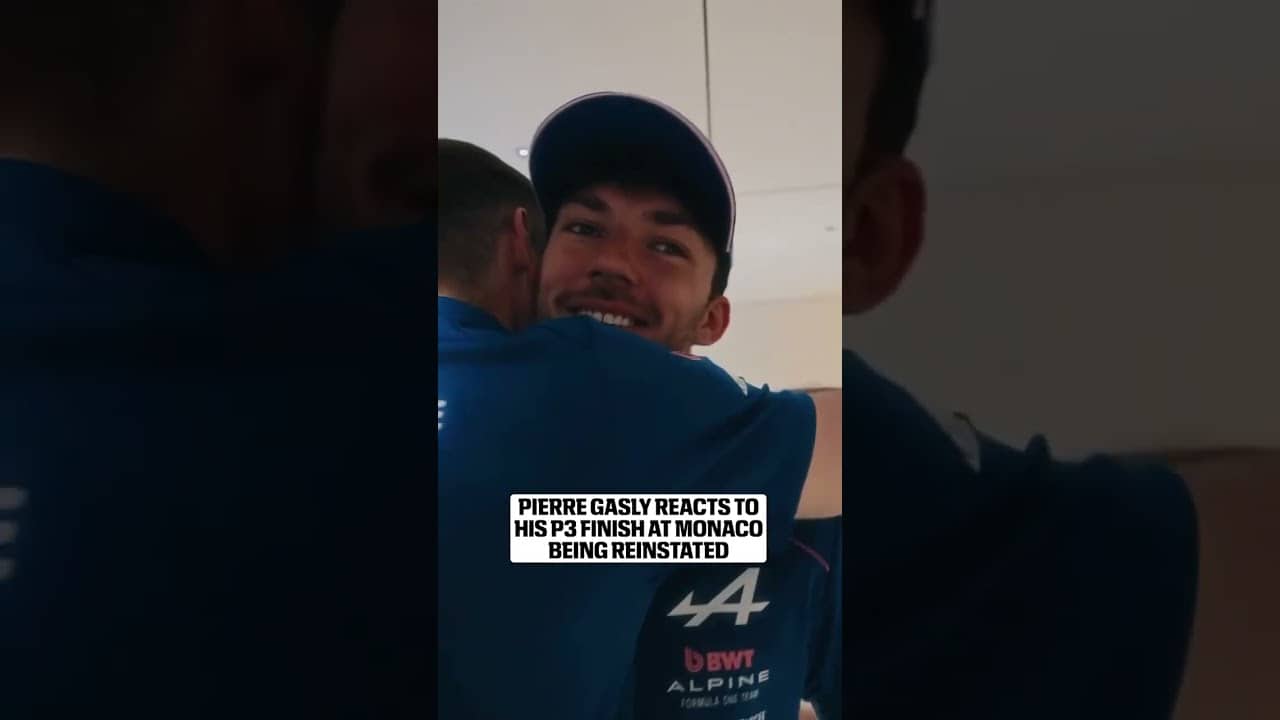 'PIERRE GASLYYYYY!' 👏 (via @alpinef1team/IG)