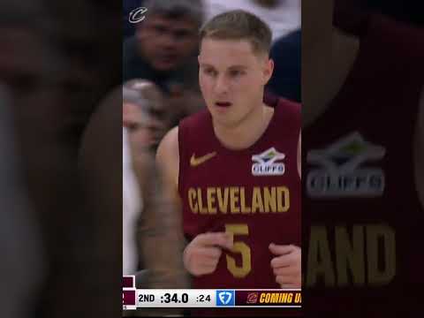 💰 Sam MONEY Merrill last night vs NOL. #cavs #sammerill #cleveland #nba