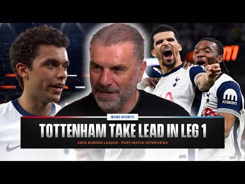 "OUTSTANDING" Ange Postecoglou on Spurs performance | "Really set the TEMPO" Johnson on early goal