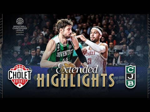 Cholet Basket v Joventut Badalona | Full Game Highlights | #BasketballCL 2025-26
