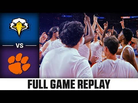 Morehead St. vs. Clemson Full Game Replay | 2025-26 ACC Men's Basketball