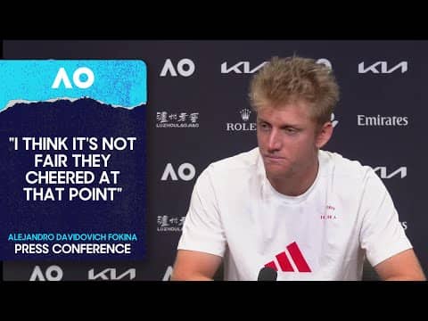 Alejandro Davidovich Fokina Press Conference | Australian Open 2026 Second Round