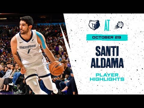 Santi Aldama Highlights vs. Phoenix Suns