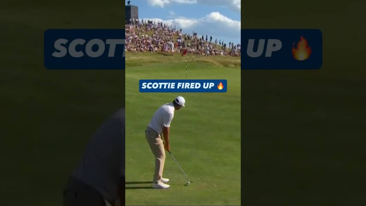 The chip-in heard around the course 🤯