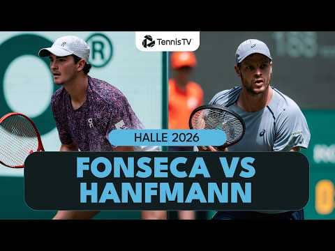 Joao Fonseca & Yannick Hanfmann Match Highlights 🤝 | Halle 2026 Highlights