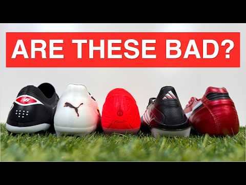 How BAD are the LEAST POPULAR football boots from EVERY BRAND?