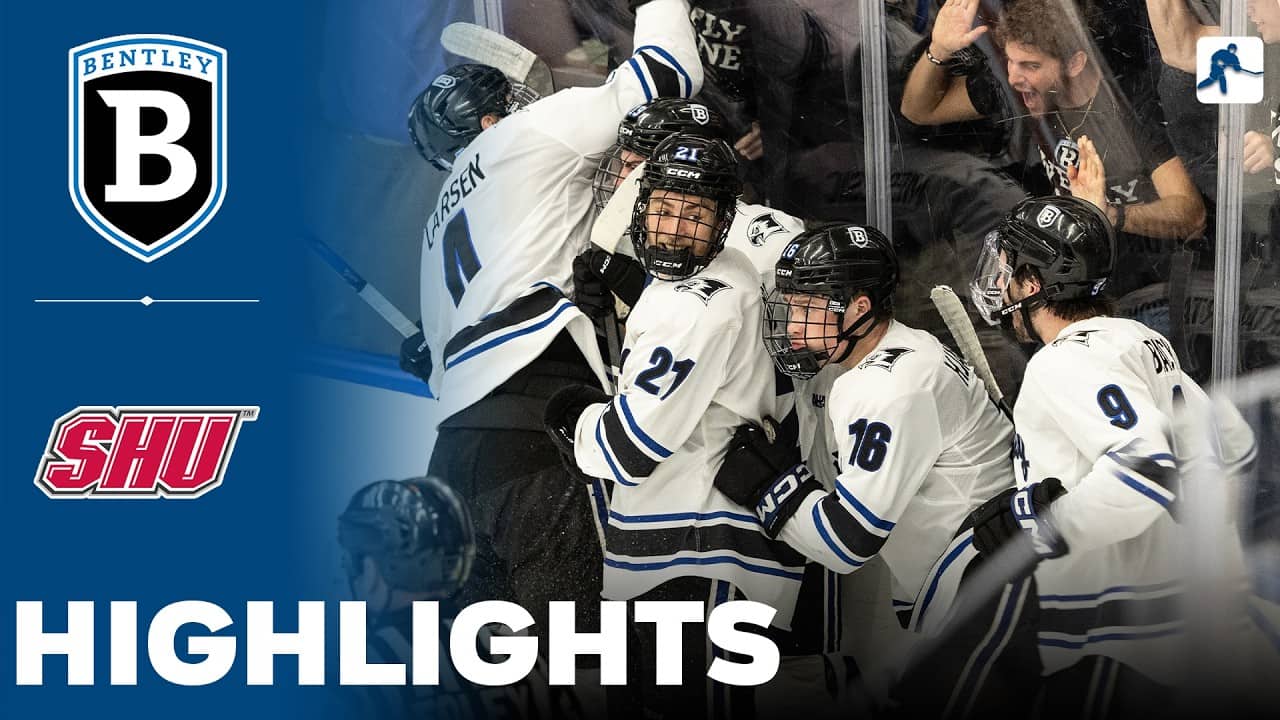 Bentley vs Sacred Heart | Atlantic Hockey America Championship Final | Highlights - March 21, 2026