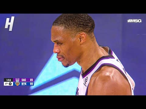 Westbrook Calls Timeout With NONE Left vs Knicks 😳