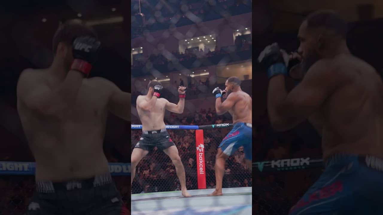 Blink and you'll miss it #ufcbaku