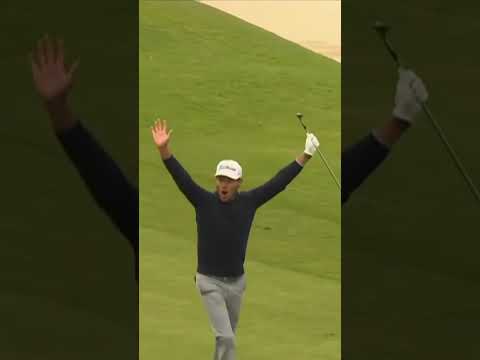 WALK-OFF EAGLE FOR DP WORLD TOUR CARD! 😮⛳