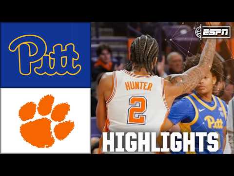 Pittsburgh Panthers vs. Clemson Tigers | Full Game Highlights | ESPN College Basketball