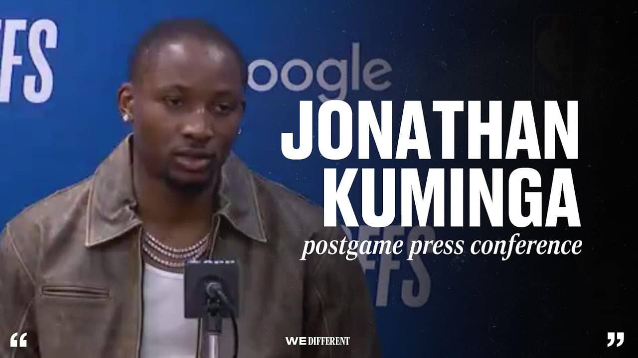 Hawks vs. Knicks Game 2 Postgame Press Conference: Jonathan Kuminga