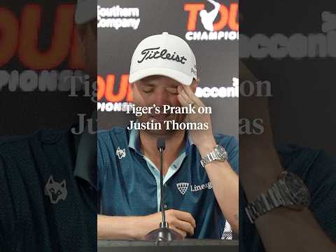 Tiger called JT while wearing the green jacket is an all-timer 😂