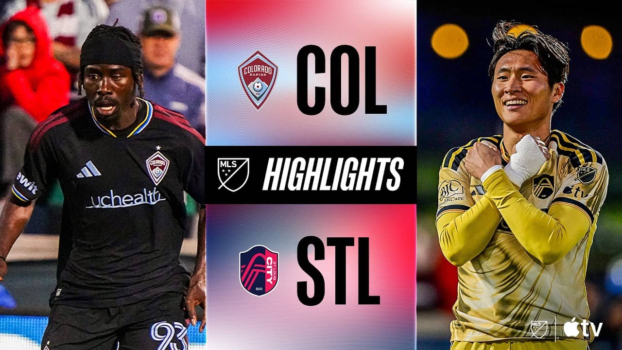 Colorado Rapids vs. St. Louis CITY SC | Full Match Highlights | RED-CARD DRAMA!
