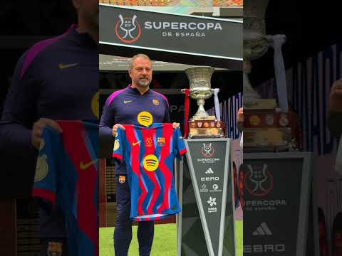 Flick 🤝 Xabi Alonso #fcbarcelona #football #supercopa #elclasico #shorts