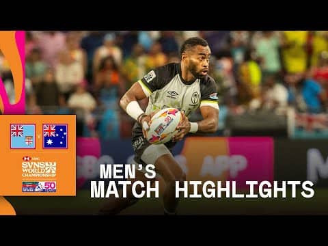 Flying Fijians finish STRONG 🇫🇯 | Fiji v Australia | HSBC SVNS Hong Kong 2026 | Match Highlights