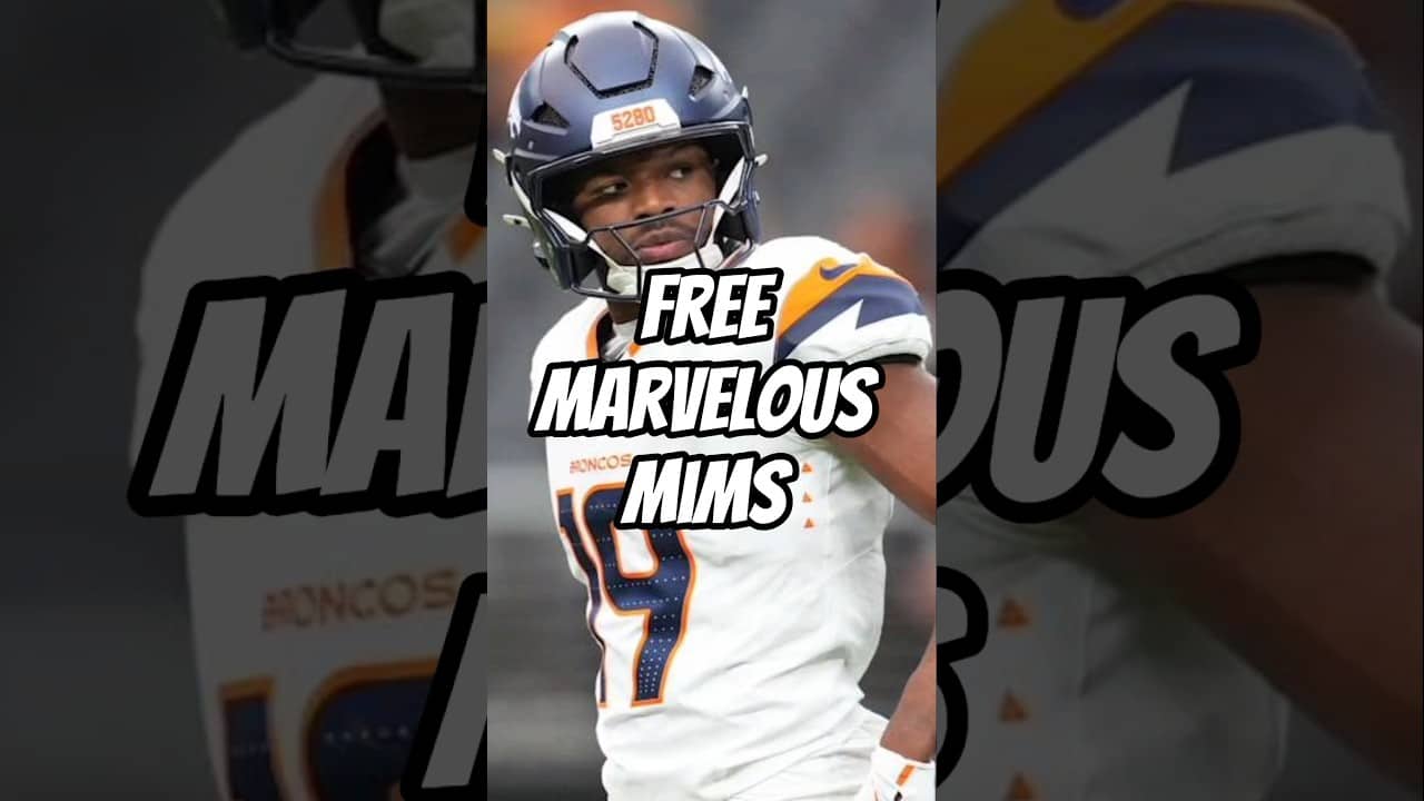 #Broncos Must Use Marvin Mims Jr. on Offense