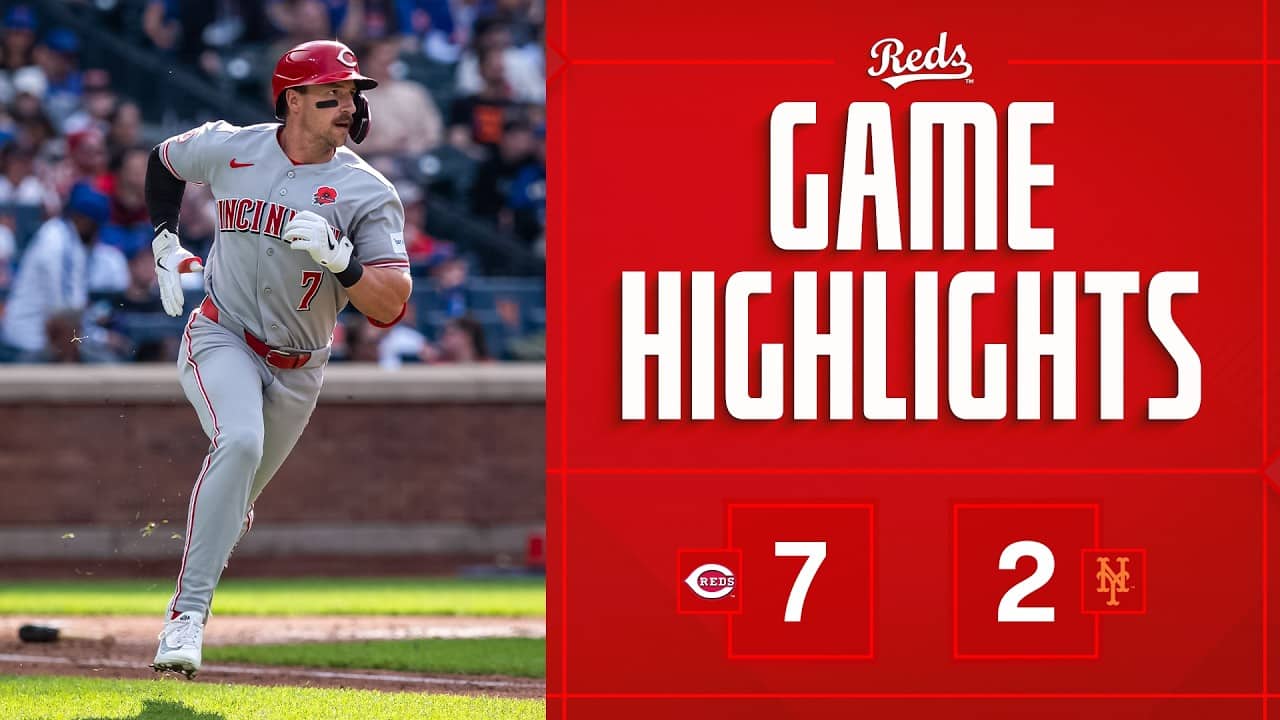 Reds vs. Mets Game Highlights (5/25/26) | MLB Highlights