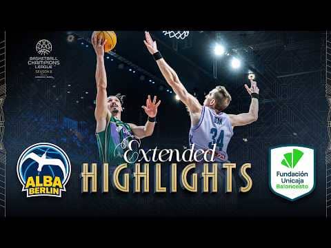 ALBA BERLIN v Unicaja | Quarter-Finals | Full Game Highlights | #BasketballCL 2025-26