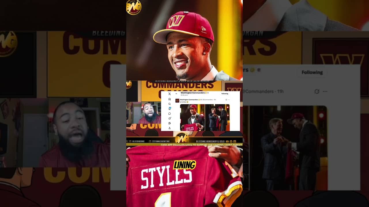 The @commanders  have the most athletic LB room in NFL HISTORY! #commanders #draft #sonnystyles