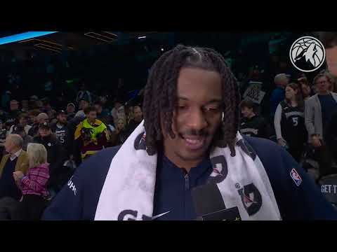 Bones Hyland Postgame Interview After Win Against Golden State Warriors | 1.26.26