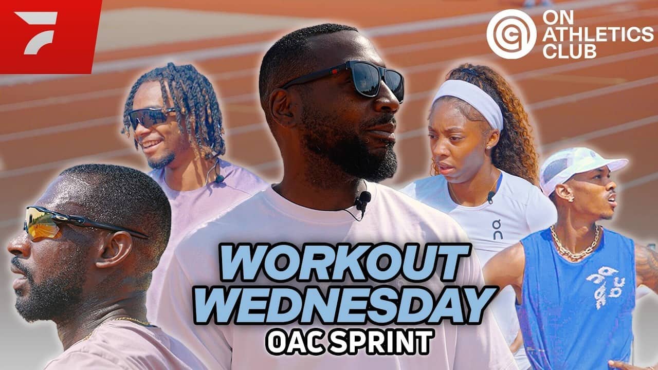 Max Thomas & The OAC Sprint Group CRUSH Tough Acceleration Workout | Workout Wednesday