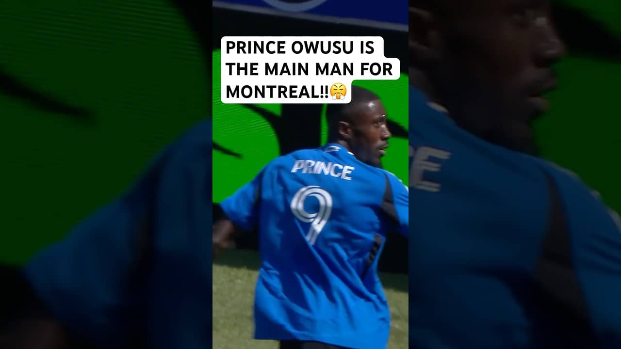 Prince Owusu🔥 SIXTH ON THE SEASON for CF Montreal!