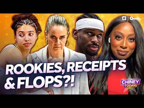 WNBA Rookies Take Over + Becky Hammon on Jalen Brunson & NBA Flopping Debate | Chiney Today