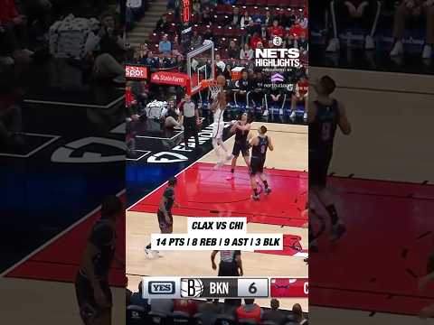 Nic Claxton all over the stat sheet 📊 #nba #basketball #brooklynnets