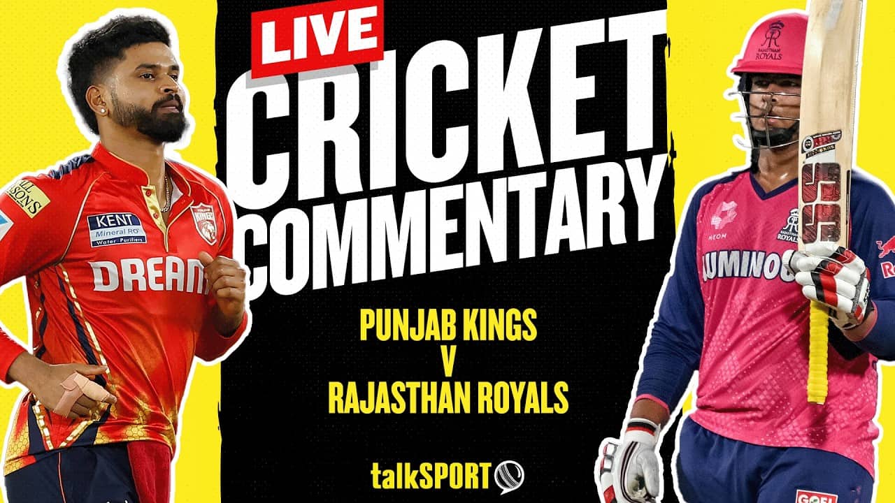 LIVE: Indian Premier League | Punjab Kings v Rajasthan Royals | IPL 2026