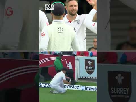Chris Woakes' First Test Wicket ➡️ Final Test Wicket #shorts