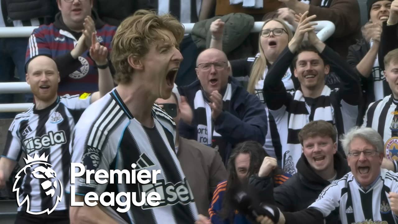 Anthony Gordon pounces on Sunderland's error to give Newcastle lead | Premier League | NBC Sports